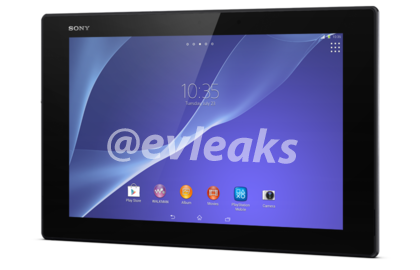 Supostas imagens do Xperia Tablet Z2