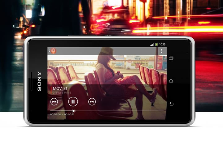 Xperia™ E1, o som mais potente em smartphones com opção  de TV digital chega ao Brasil