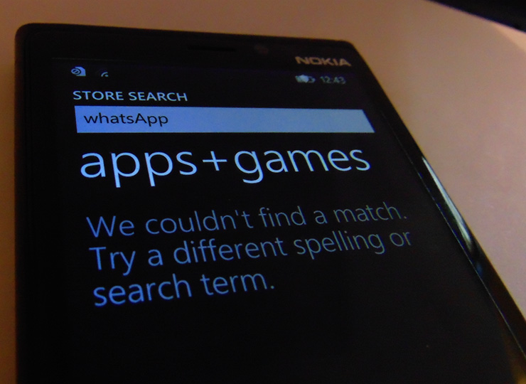WhatsApp explica o motivo da remoção do aplicativo da Windows Phone Store