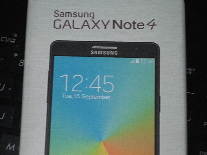 Fotos, especificações e caixa do Galaxy Note 4 são vazadas na web