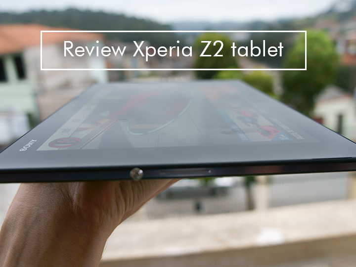 Analise Xperia Z2 Tablet