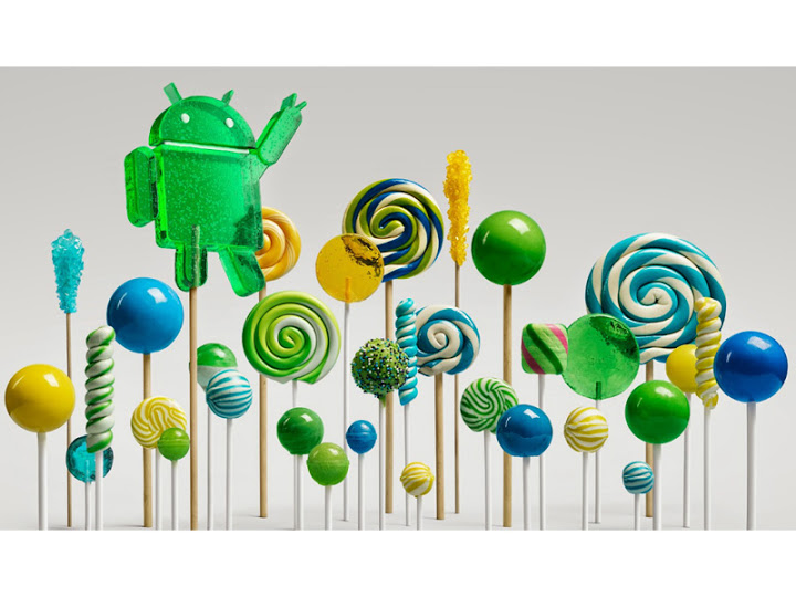 primeiros dispositivos Google a receberem o Lollipop