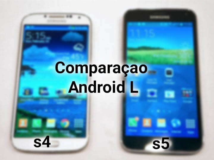 Veja as diferenças do Android L no Galaxy S5 e Galaxy S4!