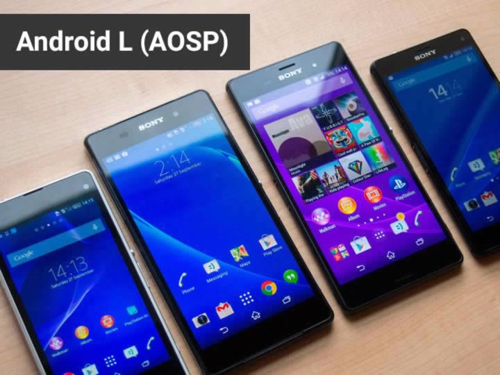 Sony libera código fonte do Android L para Xperias Z1, Z2 e Z3!