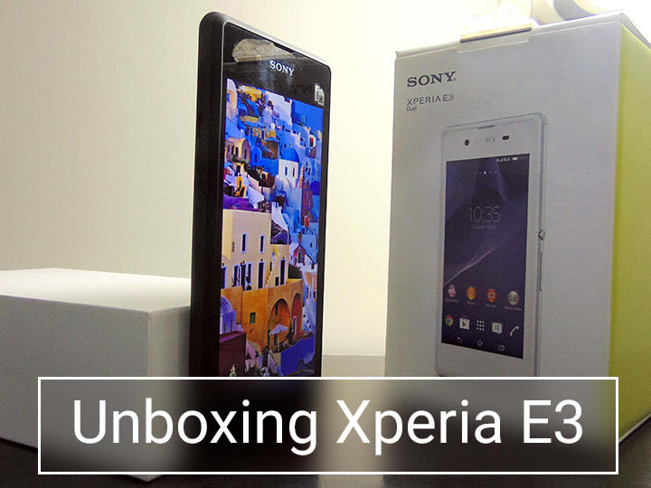 Unboxing do Xperia E3 Dual, o novo smartphone de entrada da Sony!