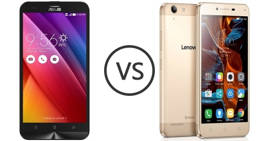 Comparativo: Lenovo Vibe K5 VS Asus Zenfone 2 Laser.