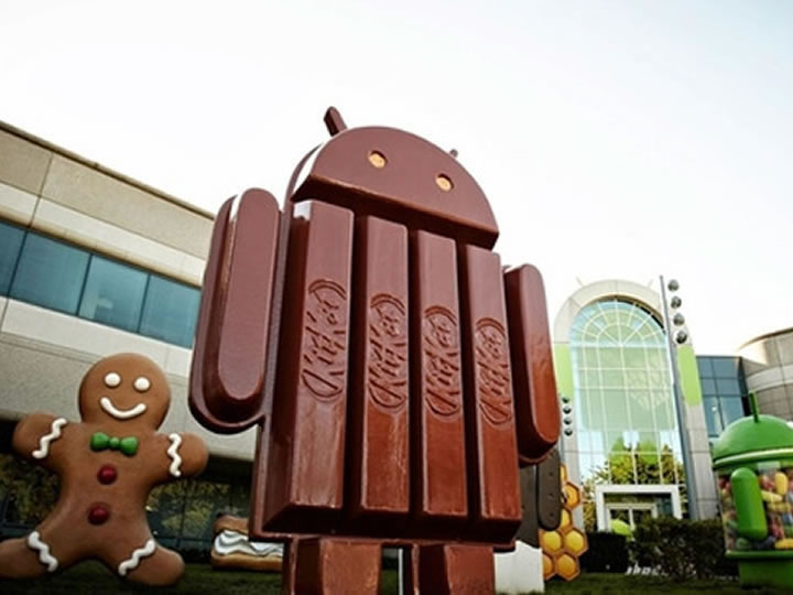 14 imagens do Android KitKat