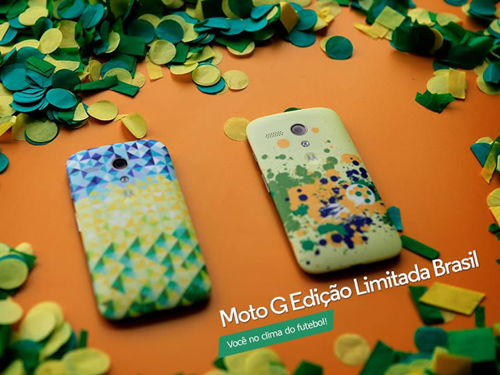 Motorola lança Moto G especial para o Brasil edição limitada!